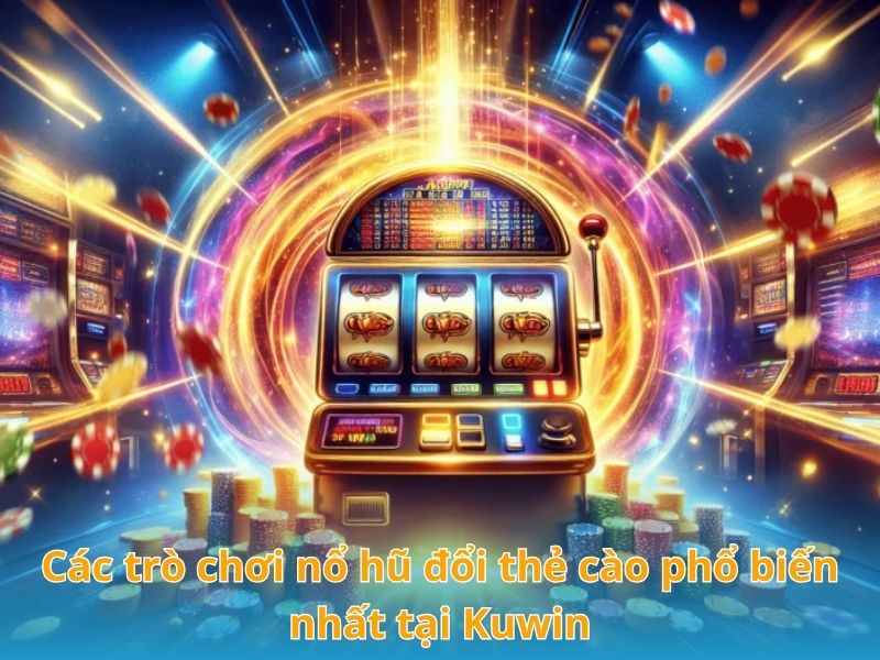 Các trò chơi nổ hũ đổi thẻ cào phổ biến nhất tại Kuwin