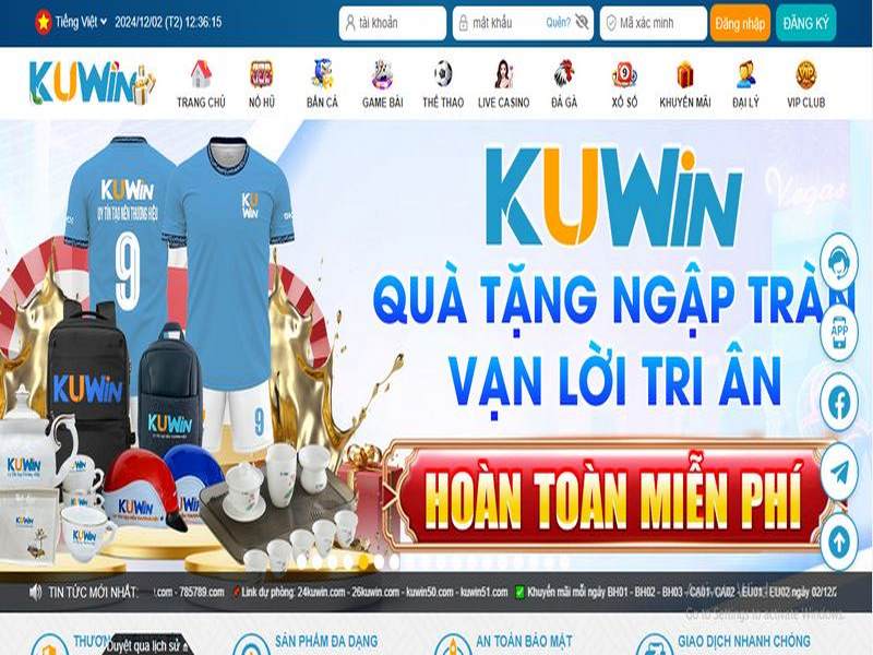 Hoàn trả mỗi ngày KUWIN có sức hút lớn